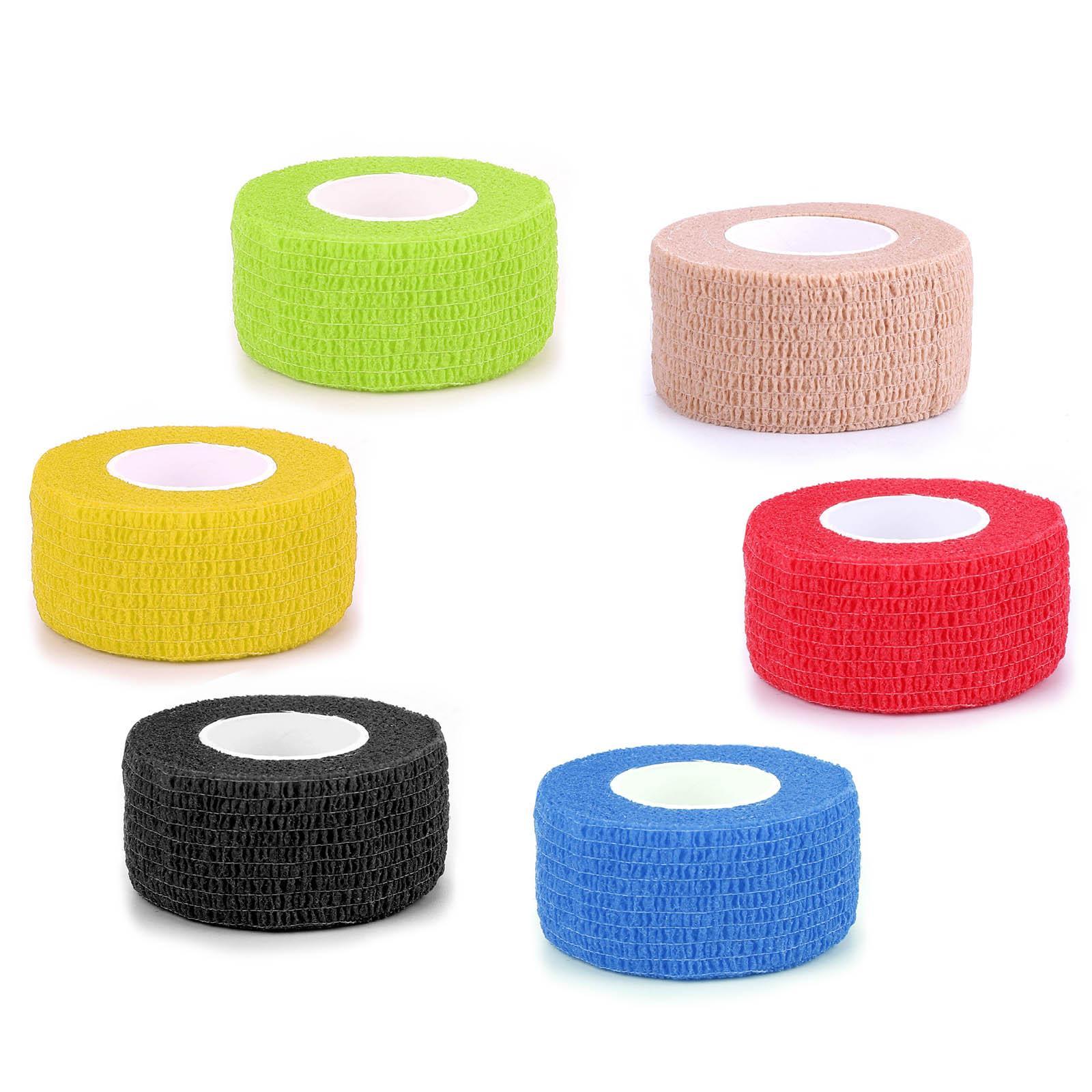 Self Adhesive Bandage, Breathable Waterproof Solid Color Sports Bandage, Outdoor Finger Pressure Bandage, Basketball Football Foot Bandage, Breathable Sports Tape, Athletic Tape, Sports Wrap, Volleyball Tape, Christmas Gift