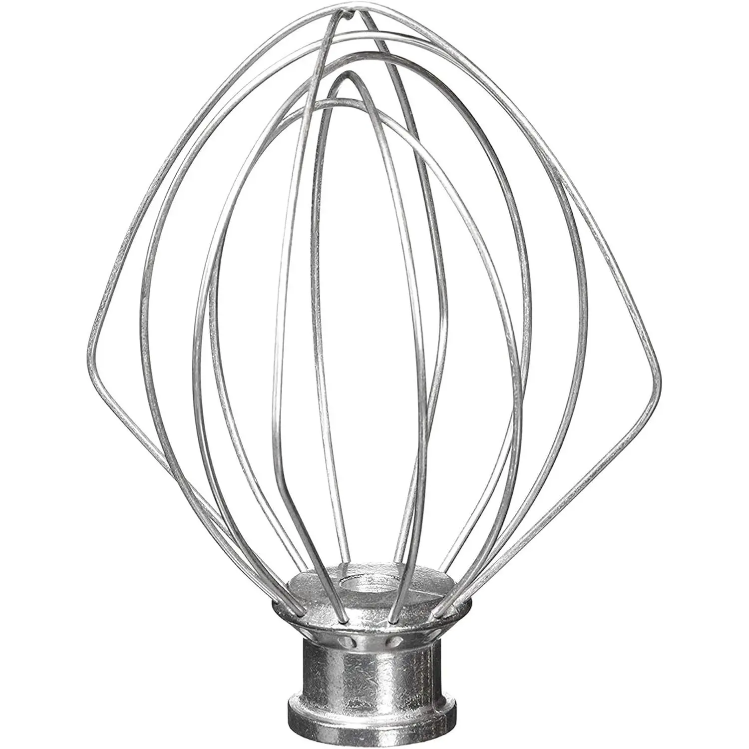 K45WW Wire Whip for  Tilt- Mixer,6-Wire Whisk Attachment  for 4.5QT/5QT Models K45SS KSM110 KSM75 KSM90 KSM100,   with Stainless Steel Wires, Hand Wash Only