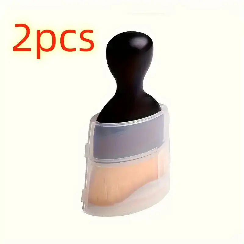 2pcs Ultra Soft Car Detail Cleaning Brushes with Protective Covers, Deep Clean Hard-To-Reach Areas, Multifunctional Interior Dust Removal Tool, Car Detailing Brush, Car Detailing Tools, Car Detailing Products, Car Detailing Supplies