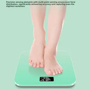 Gradient Color Digital Scale, Battery Operated Body Weight Scale, Accurate Measurement Tool, Ideal for Home Use, Durable Design