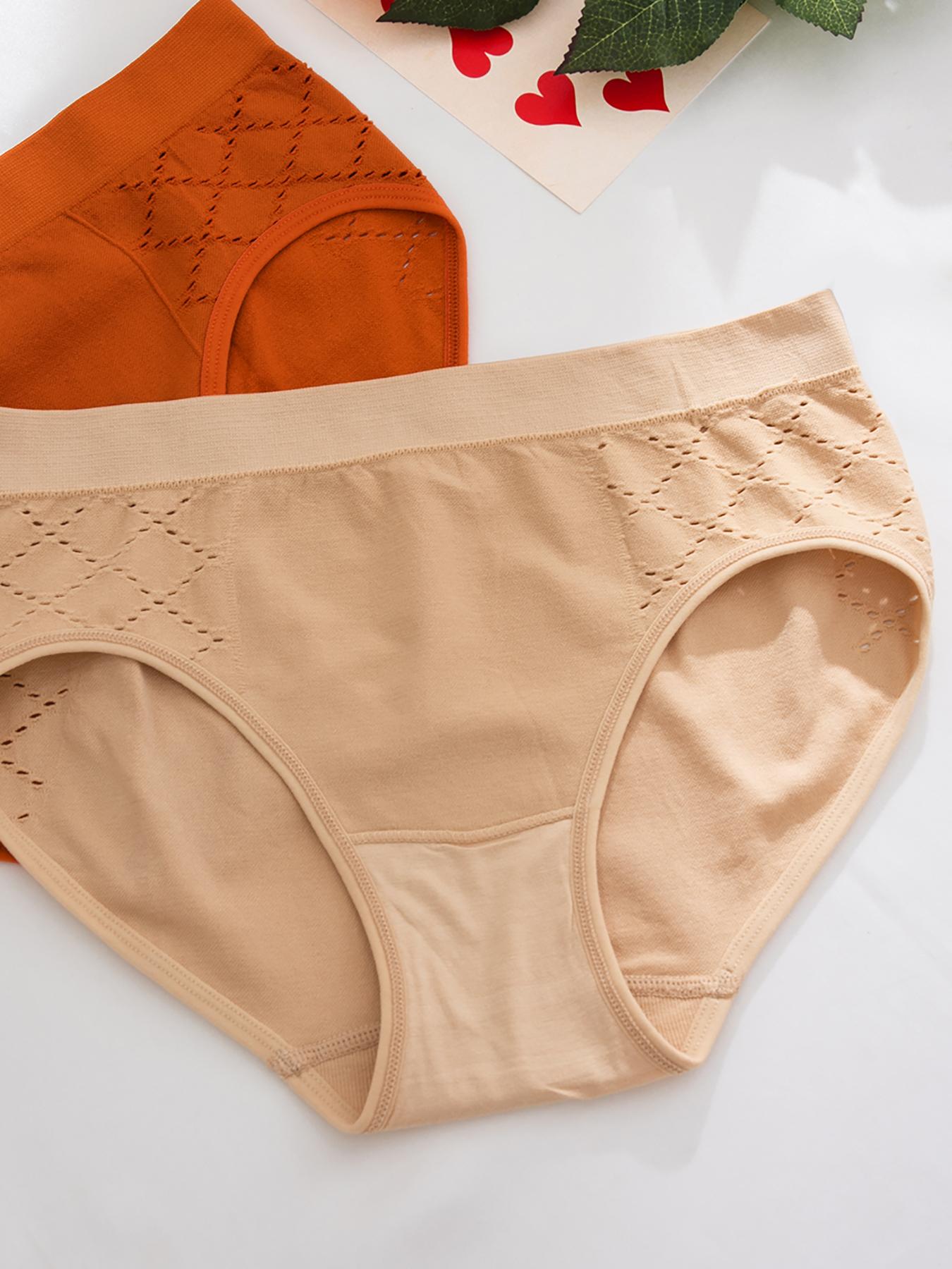 Women's Seamless Knicker, Soft Comfy Breathable Panty for Daily Wear, Underwear for All Seasons, Seamless Garments