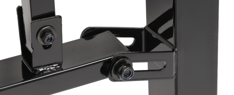 4-5 Step Hand Rail, Handrails for Outdoor Steps, 4-5 Steps Adjustable Outdoor Garden Railing for Stairs Black Steel Powder Coated Heavy Duty