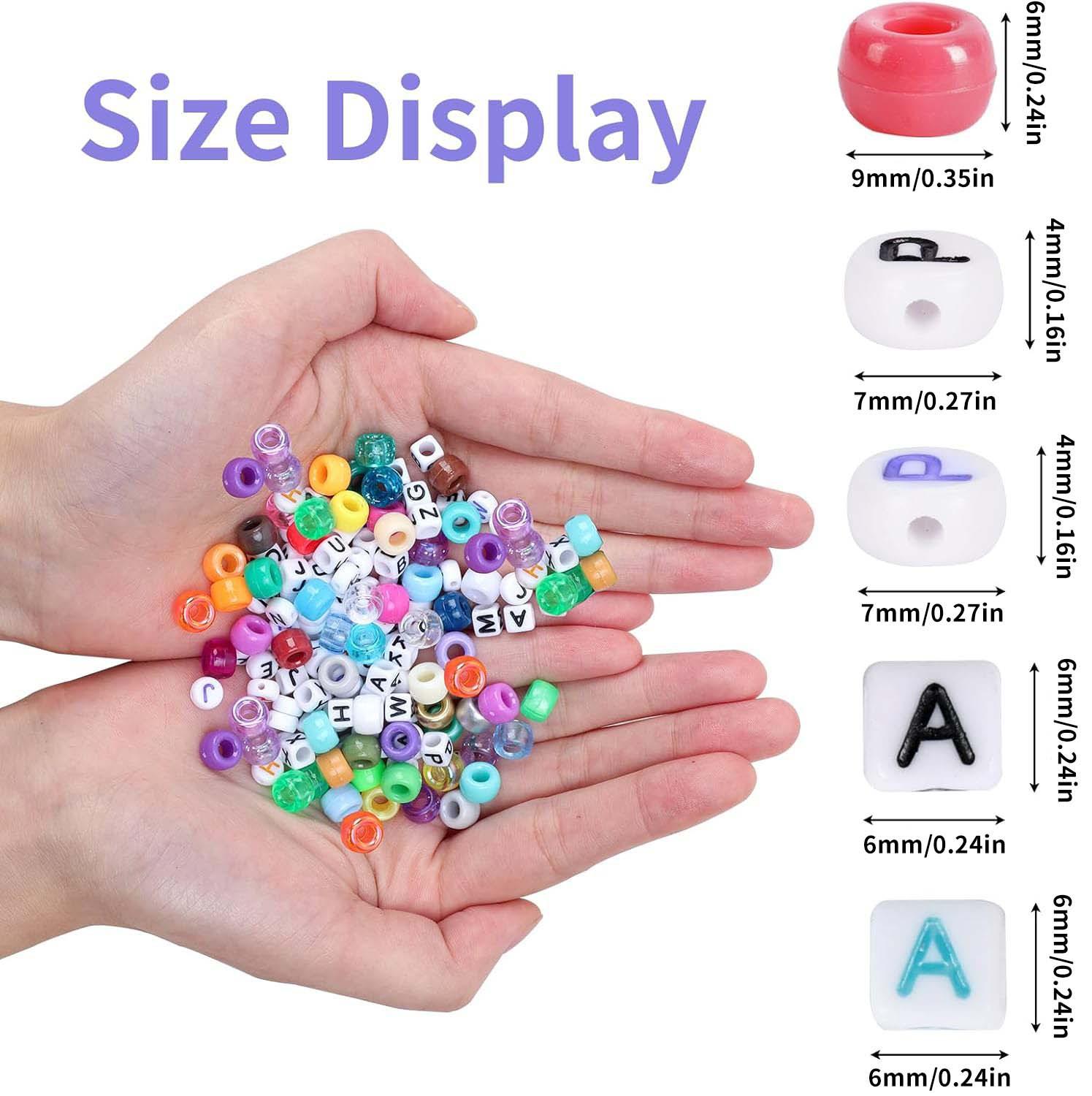 Pony3 Bead Set for DIY Crafts - 1500 Beads, 30 Designs,  Perfect for Boys & Girls Birthday Parties & Homemade Gifts teacher appreciation gifts love gift confetti
