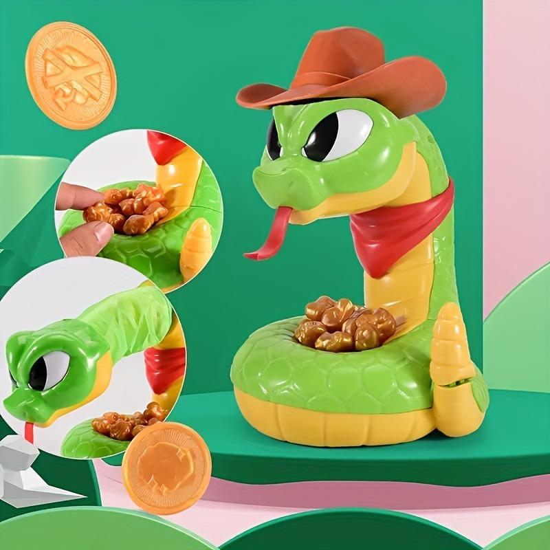 Electric Rattlesnake Toy, Electronic Realistic Fake, 1 Box Interactive Electric Snake Toy, Fun Pressure Relief Desktop Game Toy, Novelty & Gag Toys, Prank Gift
