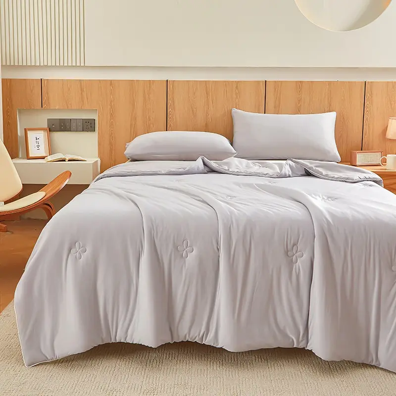 Summer Air Conditioner Blanket, Solid Color Cool Feeling, Breathable Comfort, Thin Smooth, Twin/large Size, Cold Sensing Blanket, Soft Breathable Blanket, Summer Ac Blanket