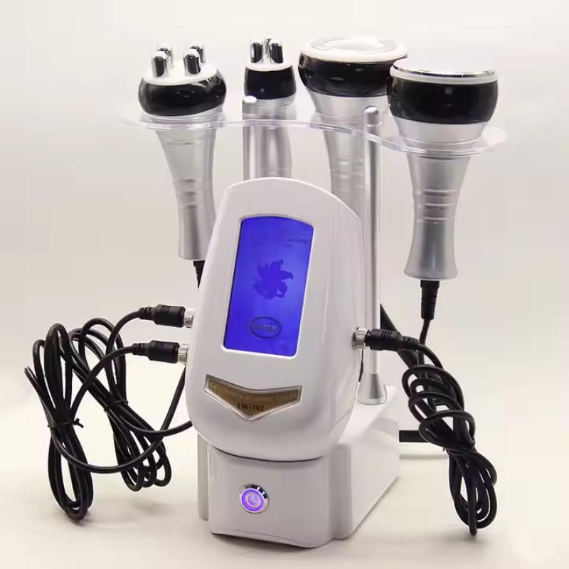 American plug-in 4-in-1 multifunctional facial and body massage scraping machine, body massager, body skin care beauty machine, 1 set of home beauty SPA, suitable for home and salon use, professional facial care beauty device, with multiple massage functi