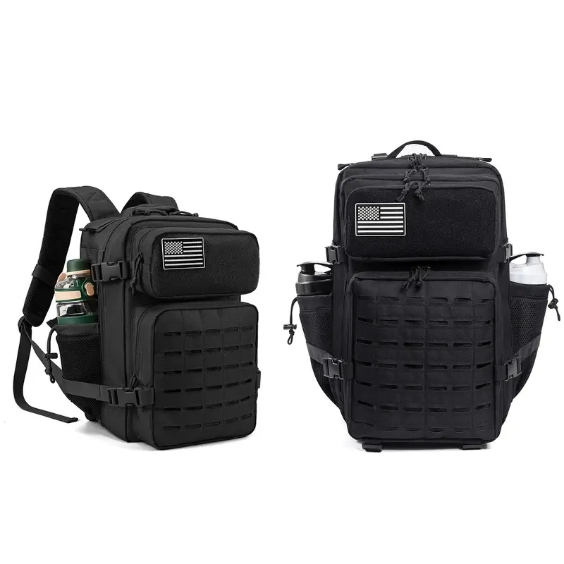 Unisex Multi-Size Hiking Rucksack - 25L/45L Outdoor Trekking Backpack for Travel, Camping, Daily Use