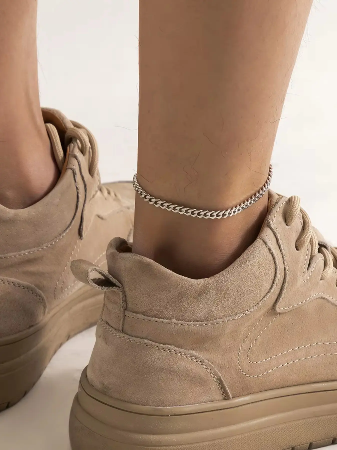 Men's Minimalist Chain Anklet Jewelry, Fashion Trendy Accessory, Fashionable Accessory, Perfect Gift Choice, Stylish Shoe Decoration, Fashion Accessories