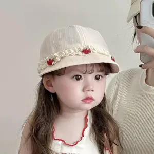 2026 New Arrival Princess Strawberry Printed Baseball Cap, Lightweight Sun Protection Stylish Headwear