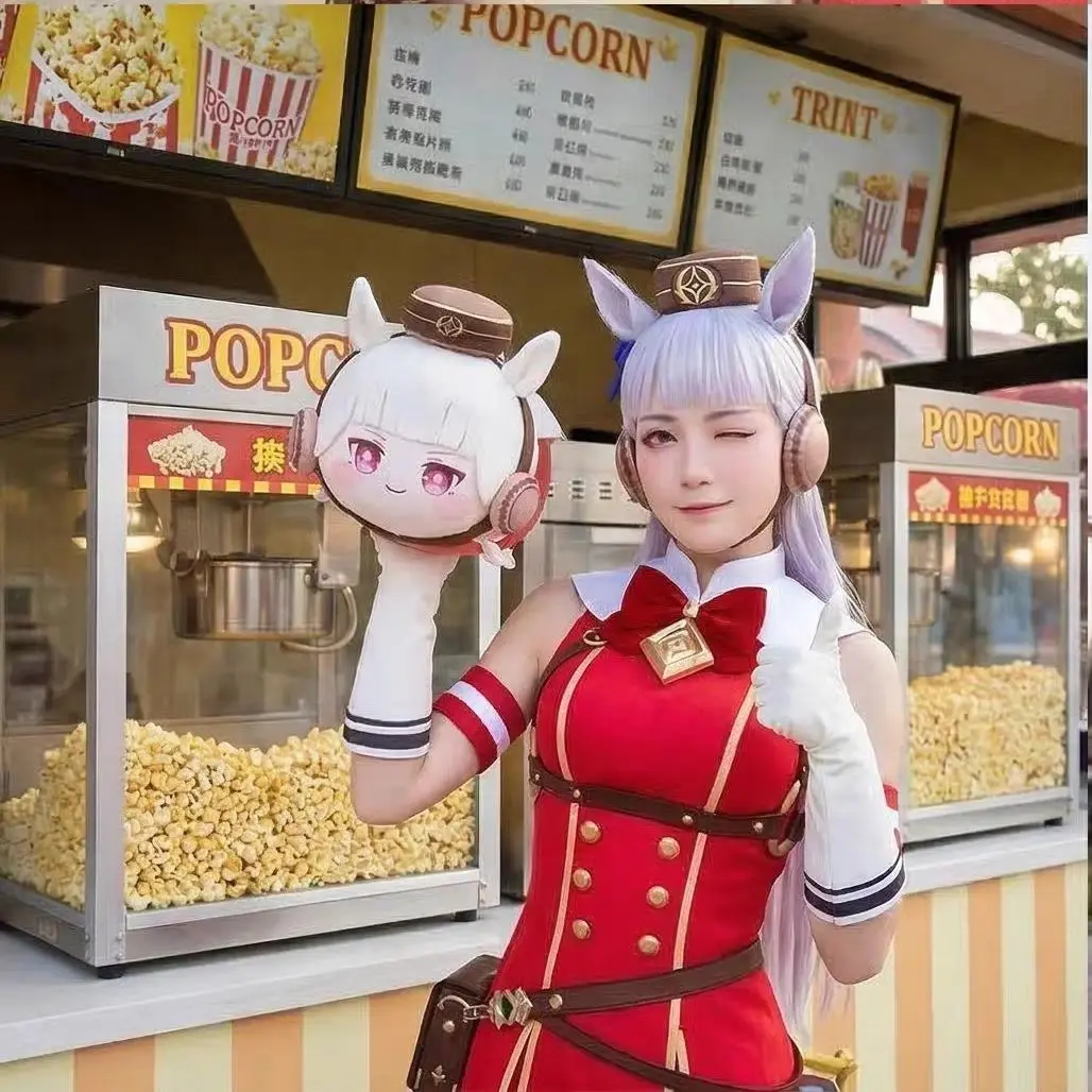 Oguri Cap Umamusume: Pretty Derby Tokai Teio Gold Ship Special Week Plushies Throw Pillow 30CM Plush Pillow Lying Prone Cushion