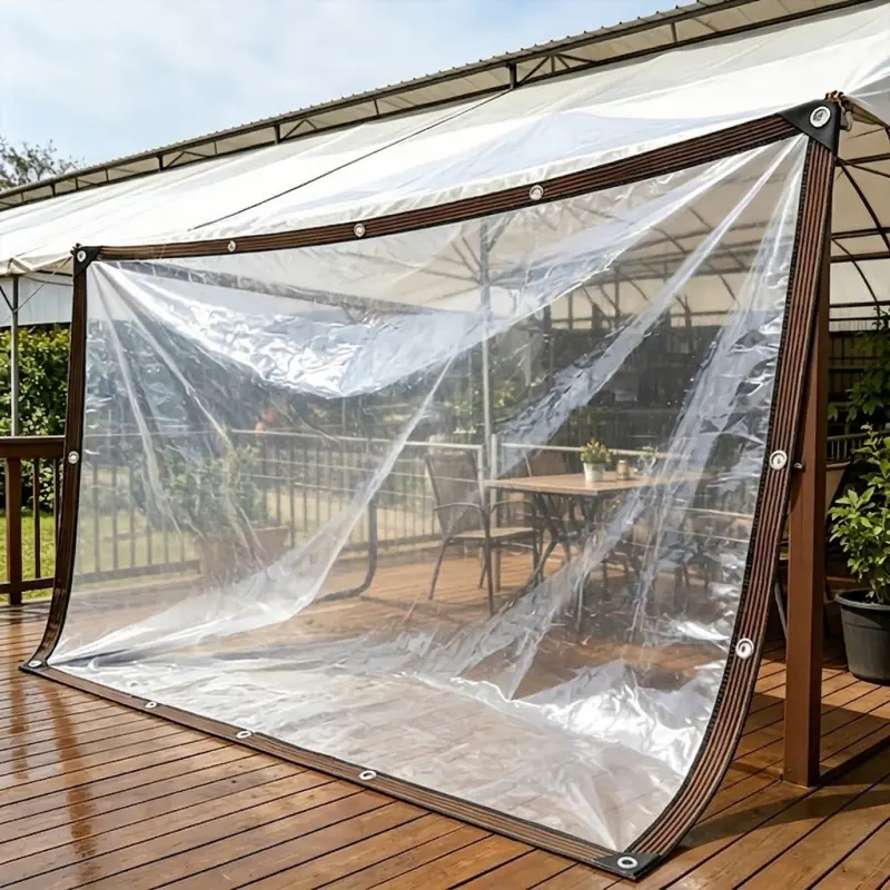 Heavy-Duty Waterproof Tarp: Outdoor All-Weather Protection, Total Peace of Mind.