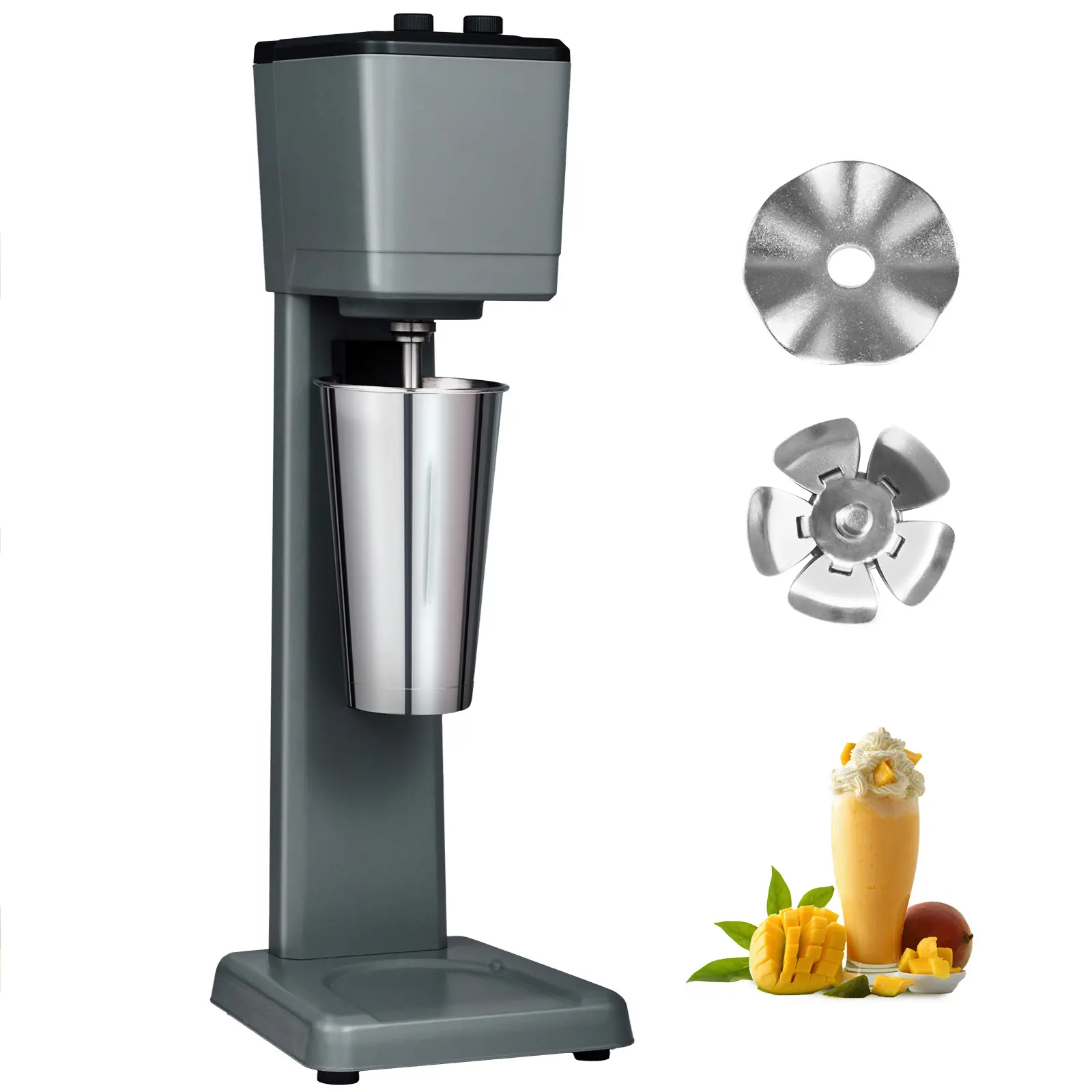 Milkshake Machine, Milkshake Maker Mixer, 820 Ml Volume Capacity, AC120V/60Hz Voltage, SUS304 Construction, Anti-Toppling Support Design