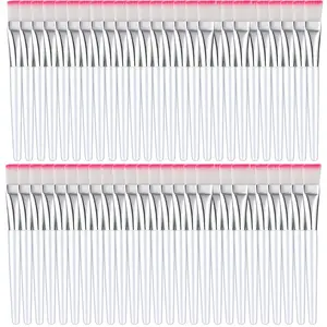 Handle Soft Bristle Mask Brush, Dedicated Mud Mask Applicator, Beauty Tool for Skincare, Gentle and Effective Application