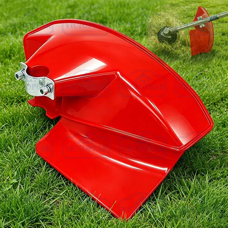 Small Lawn Mower Grass Guard, Adjustable Hole Size, Aluminum Tube Mounting, 26-28mm, Replacement Part, 29cm Length, Lawn Care Accessory