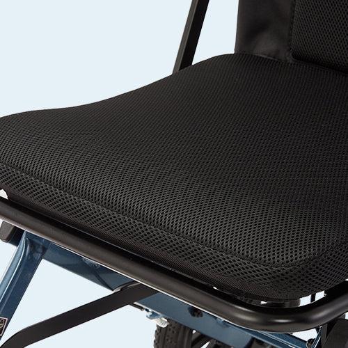 GARVEE Ultra-Light Portable Folding Wheelchair with Handbrake, Travel-Friendly Design, Supports up to 220 lbs, Dimensions 35.4"x21.3" Unfolded, Perfect for Elderly and Mobility Needs
