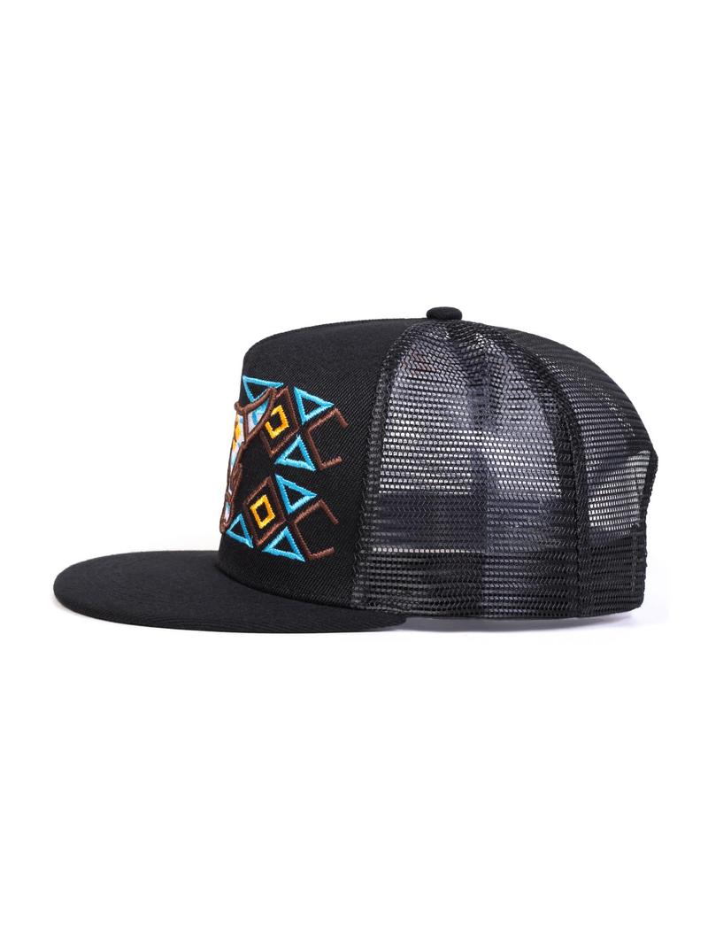 Unisex Vintage Bull Head & Letter Pattern Trucker Hat, Casual Outdoor Sports Hat for Men & Women, Fashion Accessories for Daily Wear, Trucker Hats Women