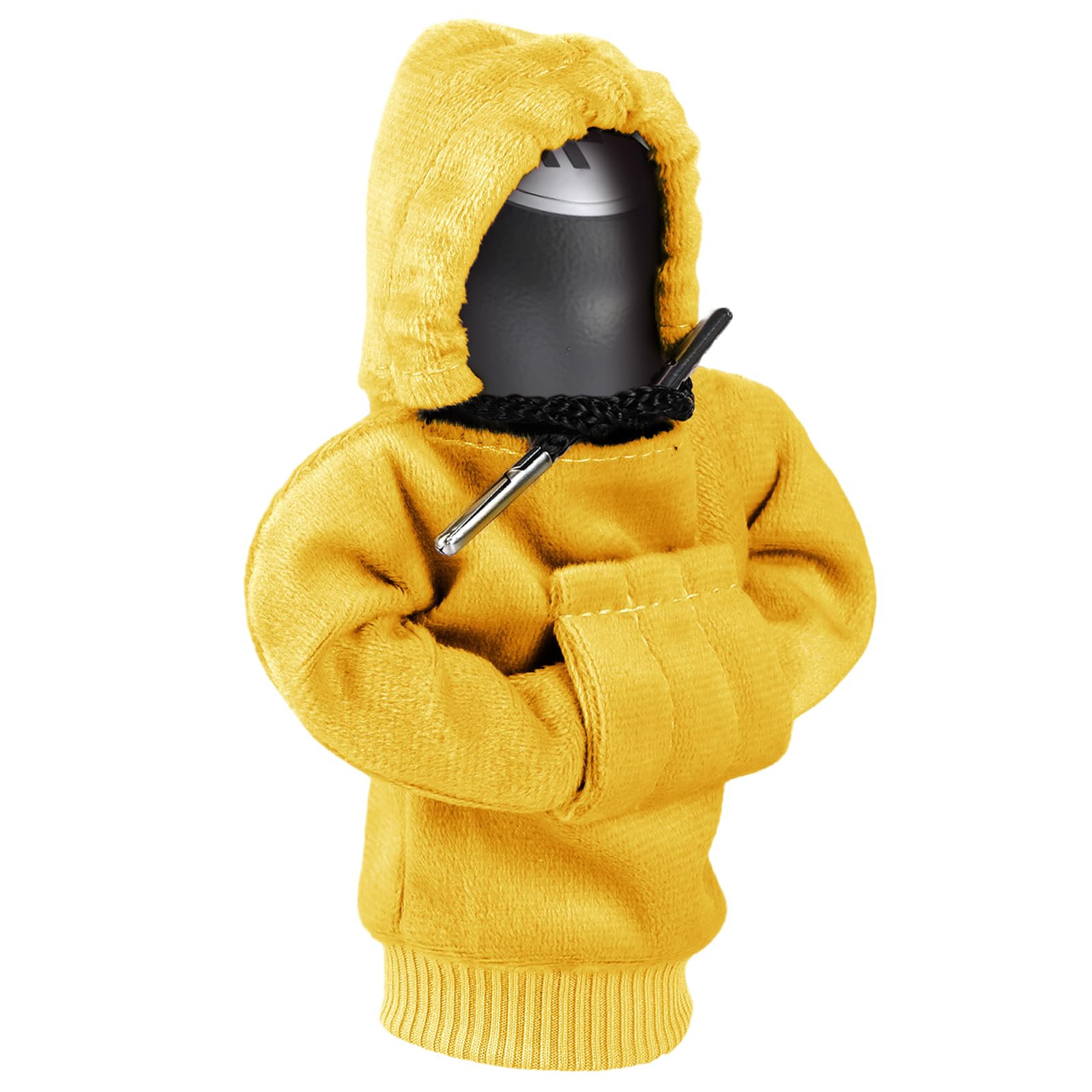 Hoodie Shaped Car Gear Shift Cover, Fashion Mini Car Shifter Decorative Cover, Soft Hooded Shirt Car Shifter Trim Accessories, Car Decoration, Cute Car Accessories for Girls & Boys