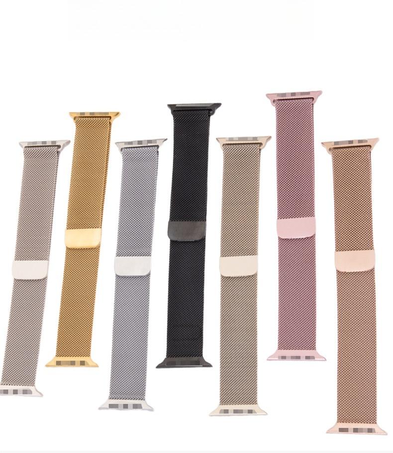 Milanese Stainless Steel Watch Band Compatible with Apple Watch Series 10/11/SE/Ultra 2/1/3