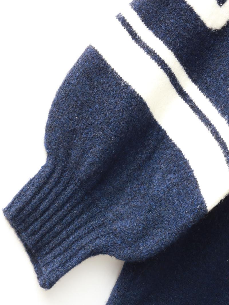 【Plus Size】 Figure Pattern Knit Sweater, Casual Long Sleeve V Neck Jumper for Fall & Winter, Women's Plus Clothing for Daily Wear