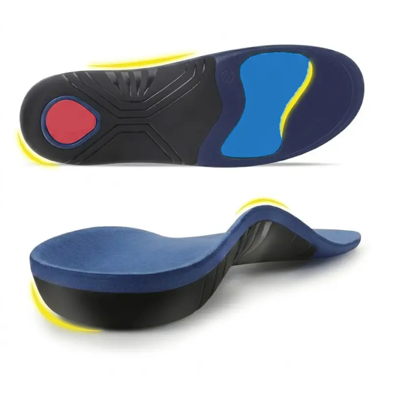 Orthotic Insoles, Extra Large, over 240 Lbs, Wide Fit, Shock Absorption, Arch Support, Pressure Distribution, Customizable Shoe Liners, Shoe Inserts