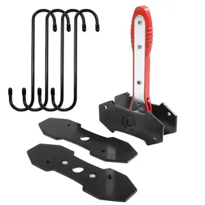 2025 Brake Caliper Compression Tool, Ratcheting Piston Press with 360 °     Swing, Car Brake Pads Retractor, Caliper Tool Set with Steel Plates & Hooks for Auto Brake RepairAB20Lumora Living