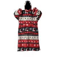 Red & Black Snowflake