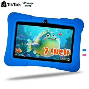 SummerWindows 7-inch children's tablet suitable for ages 3-12 | High definition display screen, parental control, 32GB storage, dual cameras, WiFi， Protective case, the best children's gift, educational software