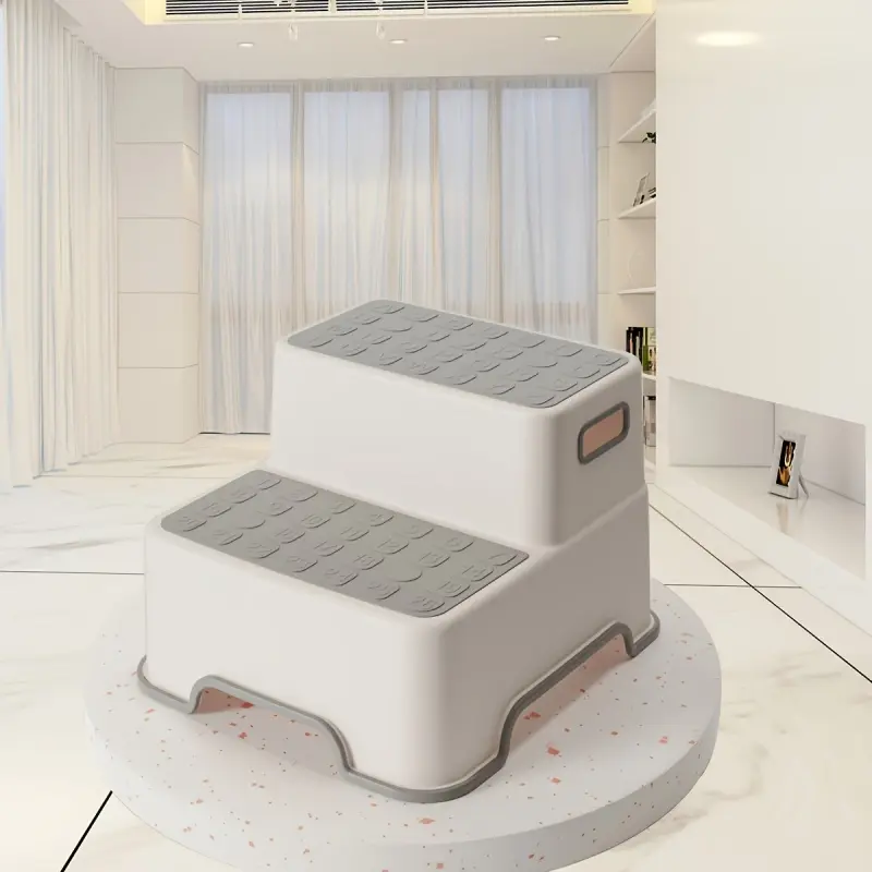 Ladder footstool, toilet stool, bathroom toilet seat cushion stool, washbasin cushion step stool, Multifunctional Stool