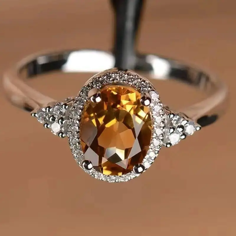 Classic Hot Selling Silver Plated Rings for Women Ruby Emerald Sapphire Jewelry Wedding Engagement Ring Wholesale