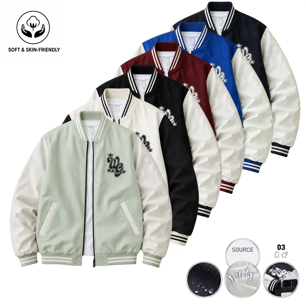 Y2K Retro Patchwork Varsity Jacket for Women Men Oversized Letter Embroidery Fleece Baseball Coat Warm Winter Streetwear Casual College Sweatshirt Outwear