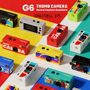 1pc Vintage Style Mini Camera Blind Box Equipped with 32G Memory Card, Random Color. Ideal Budget Replacement of Kodak for Snap Shooters and Collectors.