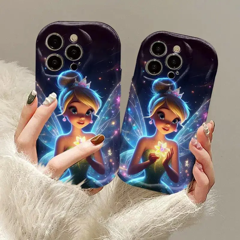 Personalized Colorful Tinker Bell Phone Case - Protective Mobile Phone Accessory for iPhone 17,16,15,14,13,12,11,Pro,Max,Plus - Great Holiday Gift Option for Halloween,Christmas,Birthdays