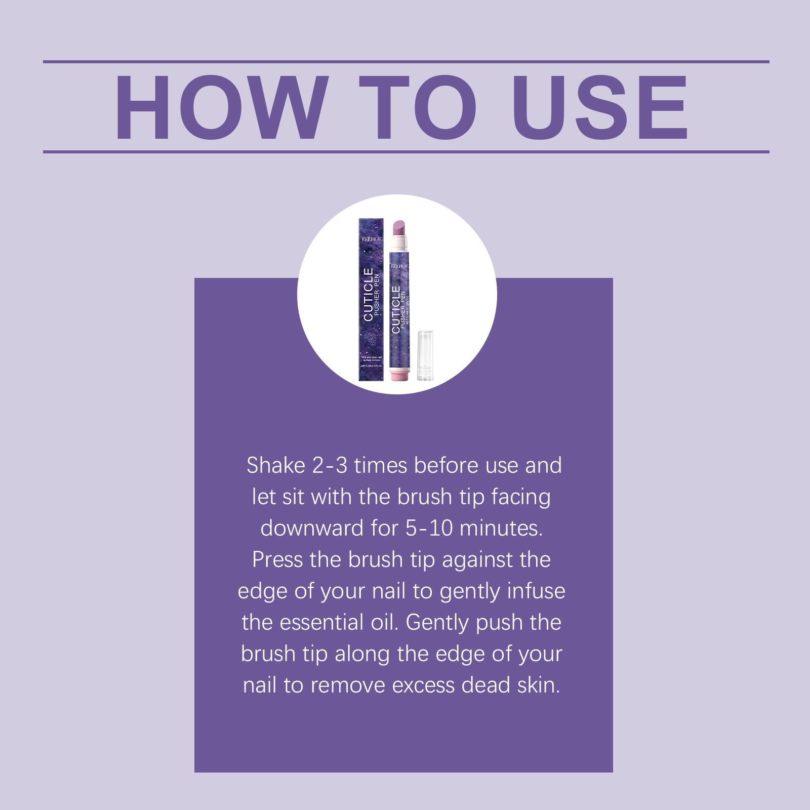 [Buy 1 Get 1 FREE]Cuticle Oil Pens for Nail Care with Natural Ingredients to Prevent Cracking and Dryness Promote Nail Growth and Strengthen Nails Lightweight Daily Moisturizing Manicure Care