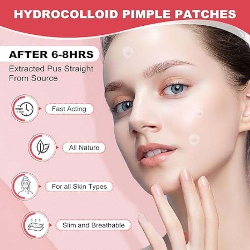 Gentle Skin Tag Patches, 720pcs/set Hydrocolloid Acne Care Patches, Moisturizing Facial Skin Care Stickers, Skin Care Products for Women, Pimple Patches, Christmas, Christmas Gift