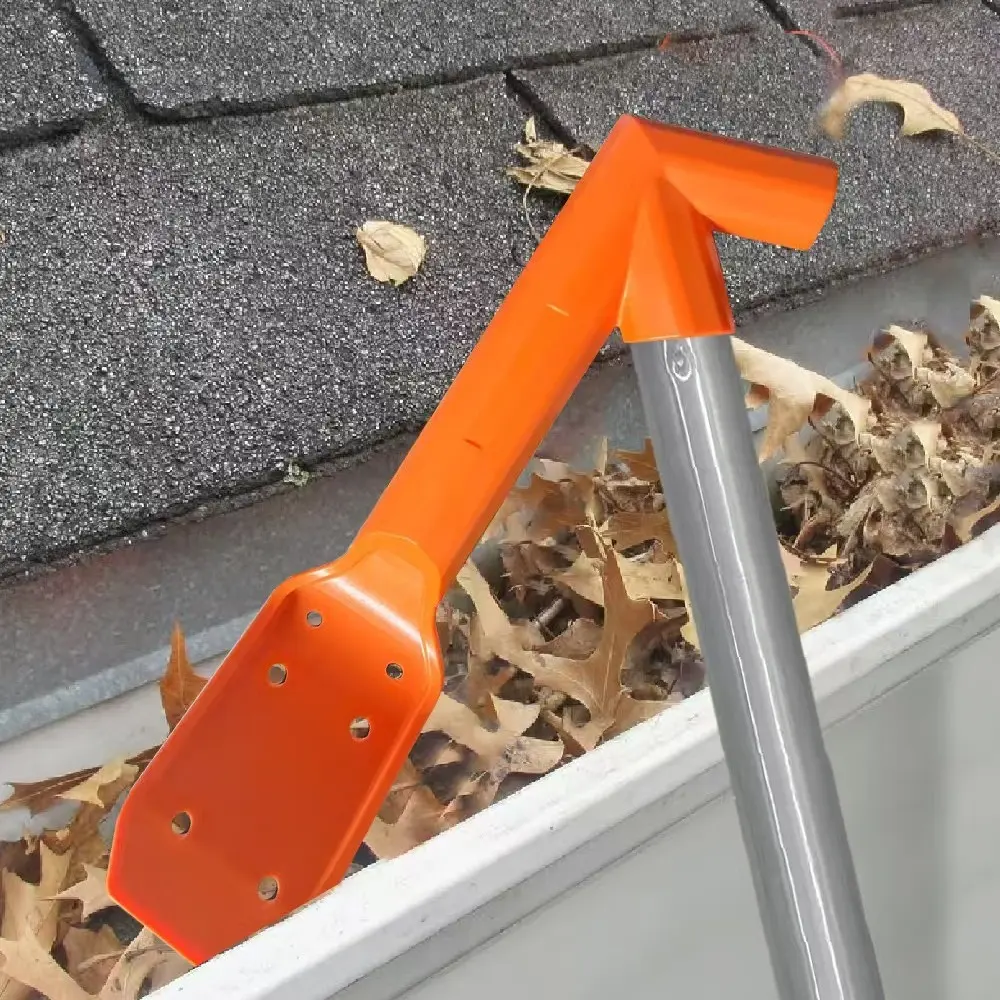 Gutter Cleaning Tool, Leaf Remover for Roof Gutters, Drain Cleaner Spoon, Essential Maintenance Gear, Easy-To-Use Design