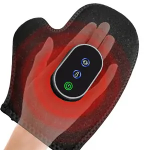 Portable Wireless Hand Massager with Heating and Vibration, USB Rechargeable, Ideal for Office Use, Perfect Gift for Parents and Athletes