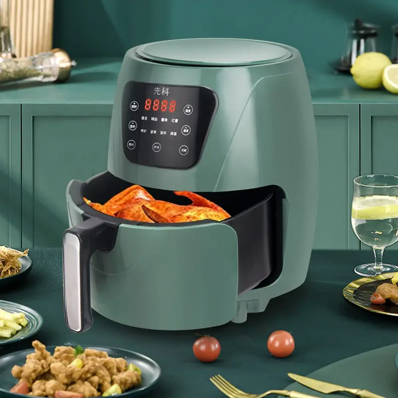 Smart Touch Control Large Capacity Smoke-Free Air Fryer Supporting Household Baking and Healthy Food Making