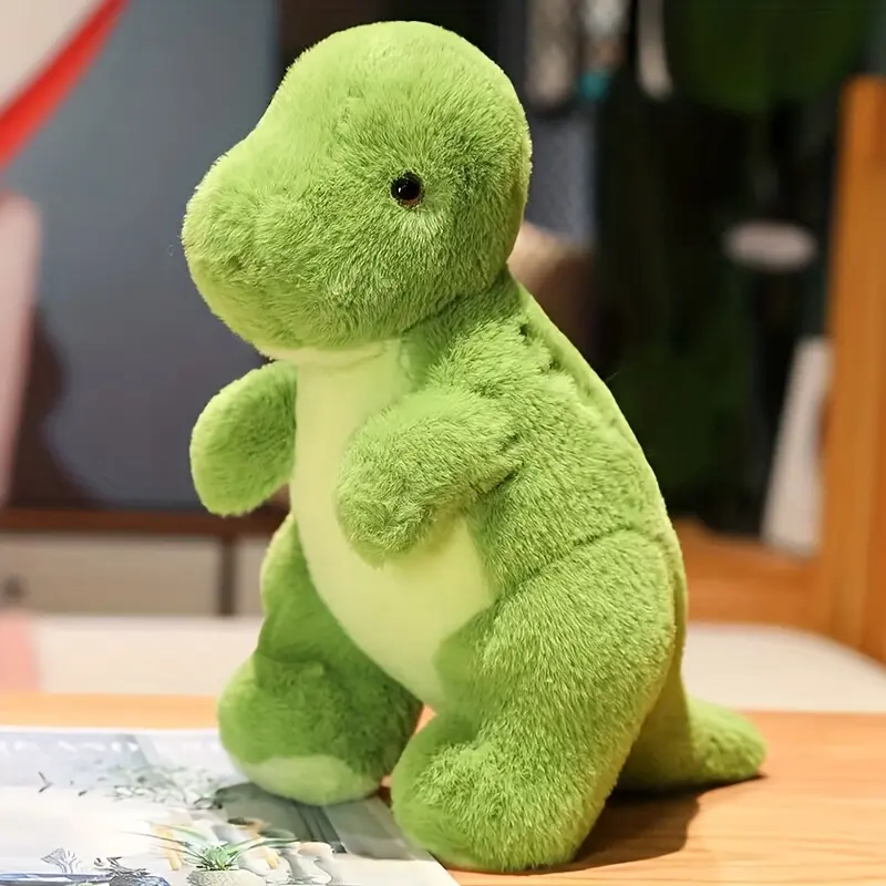 1-piece dinosaur plush toy: Tyrannosaurus rex, Triceratops, Stegosaurus, Giraffe. Soft stuffed dinosaur doll, suitable for birthday, Halloween, Christmas gift parties, and plush room decoration.