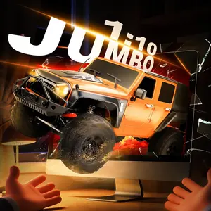 MN-222 RC Off-Road Car 1:10 Scale 4WD Full Proportional Rock Crawler Hobby Vehicle for Adults and Kids