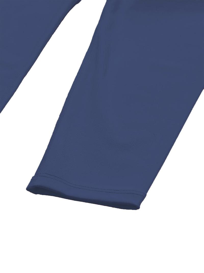 Women's Yoga 2-Piece Set, Breathable Short Sleeve Tee & High Waist Tight-Fit Pants, Sporty Style, All-Season Wear, Yoga Outfit Set, Casual Workout Loungewear