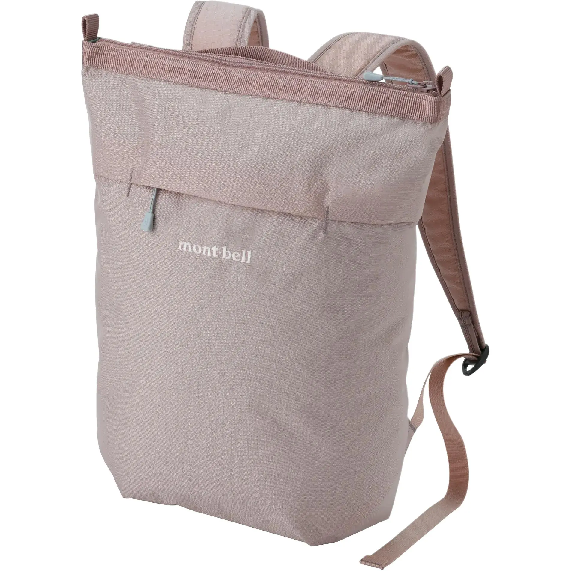 Montbell Bernina 10L Backpack – Lightweight Durable Hiking Pack for Men and Women, Minimalist Style in Pink Nylon