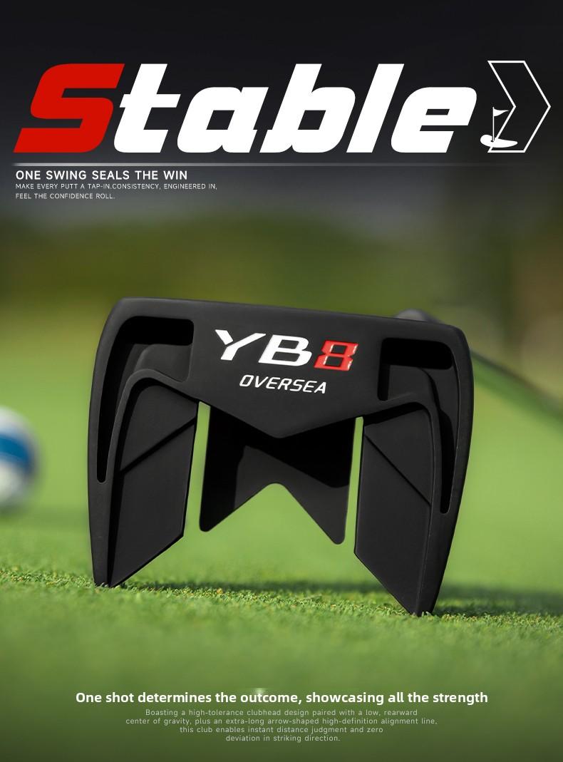 Men's Golf Putter - Featuring Arrow Alignment Line, Stable Low Center of Gravity, and High Forgiveness (Single Putter)