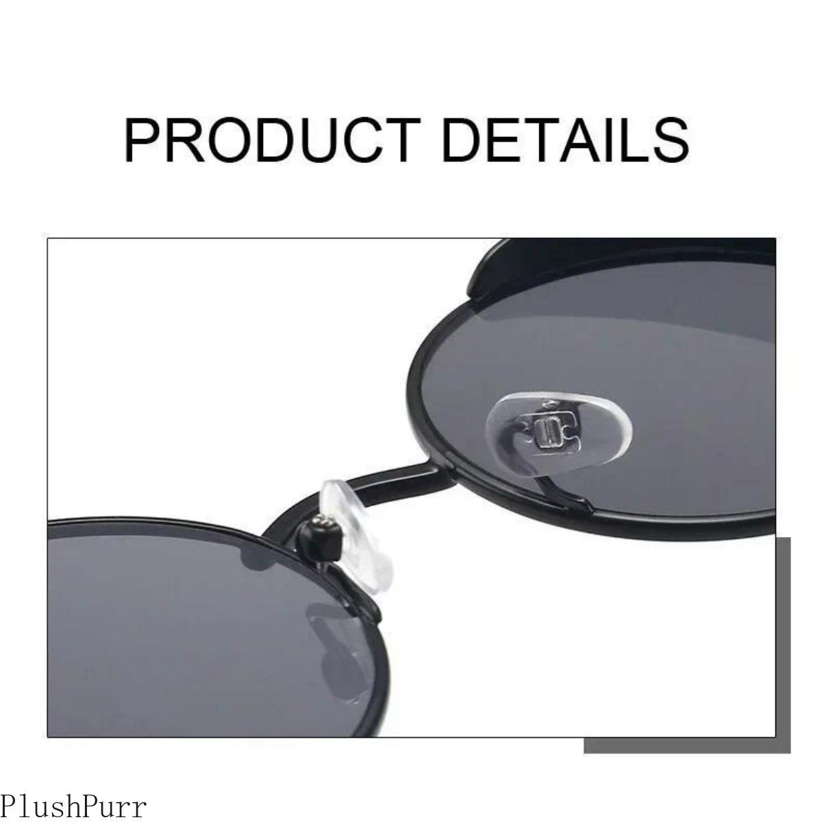 Metal Steampunk Sunglasses Men Women Fashion Round Glasses Brand Drsigner Vintage Sun Glasses High Quality Oculos De Sol UV400