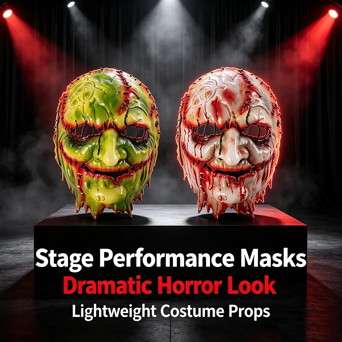Halloween Horror Witch Mask, Cosplay Prop, Festival Costume Mask, Realistic 3D Mask, Perfect for Halloween Parties and Events