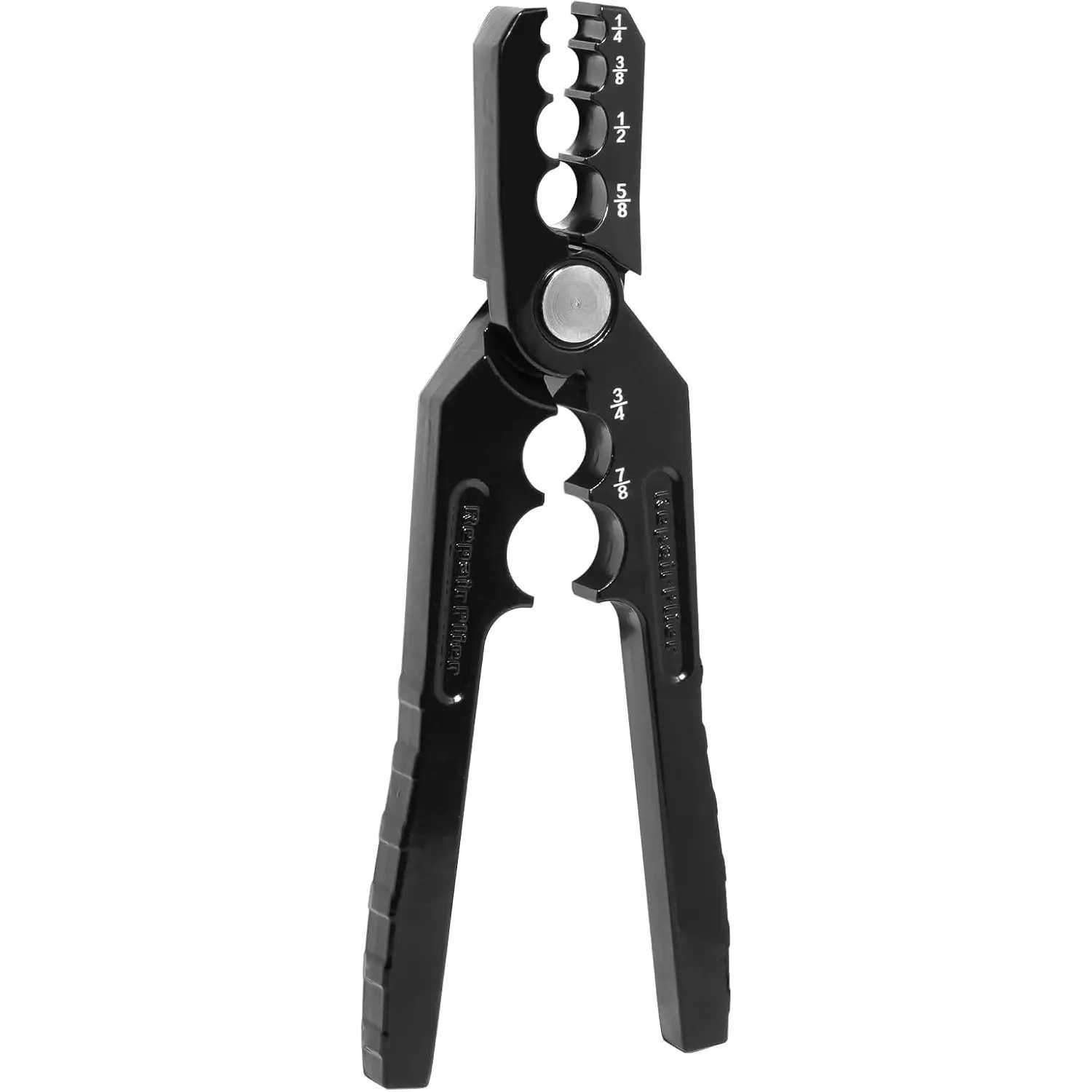 Copper Pipe Roundness Repair Pliers, Manual Flat Tube Repair Tool, 6-Hole Copper Pipe Straightener for 1/4", 3/8", 1/2", 5/8", 3/4", 7/8" Pipes