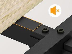 Sikaic PU Leather Upholstered Led Bed Frame with Storage Drawers Outlets & Nightstands Black Modern Wooden Headboard Diamond Tufted Headboard