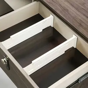 5pcs Drawer Dividers, Adjustable Closet Organizer, Expandable Storage Shelves, Ideal for Bedroom, Bathroom, Kitchen, Wardrobe