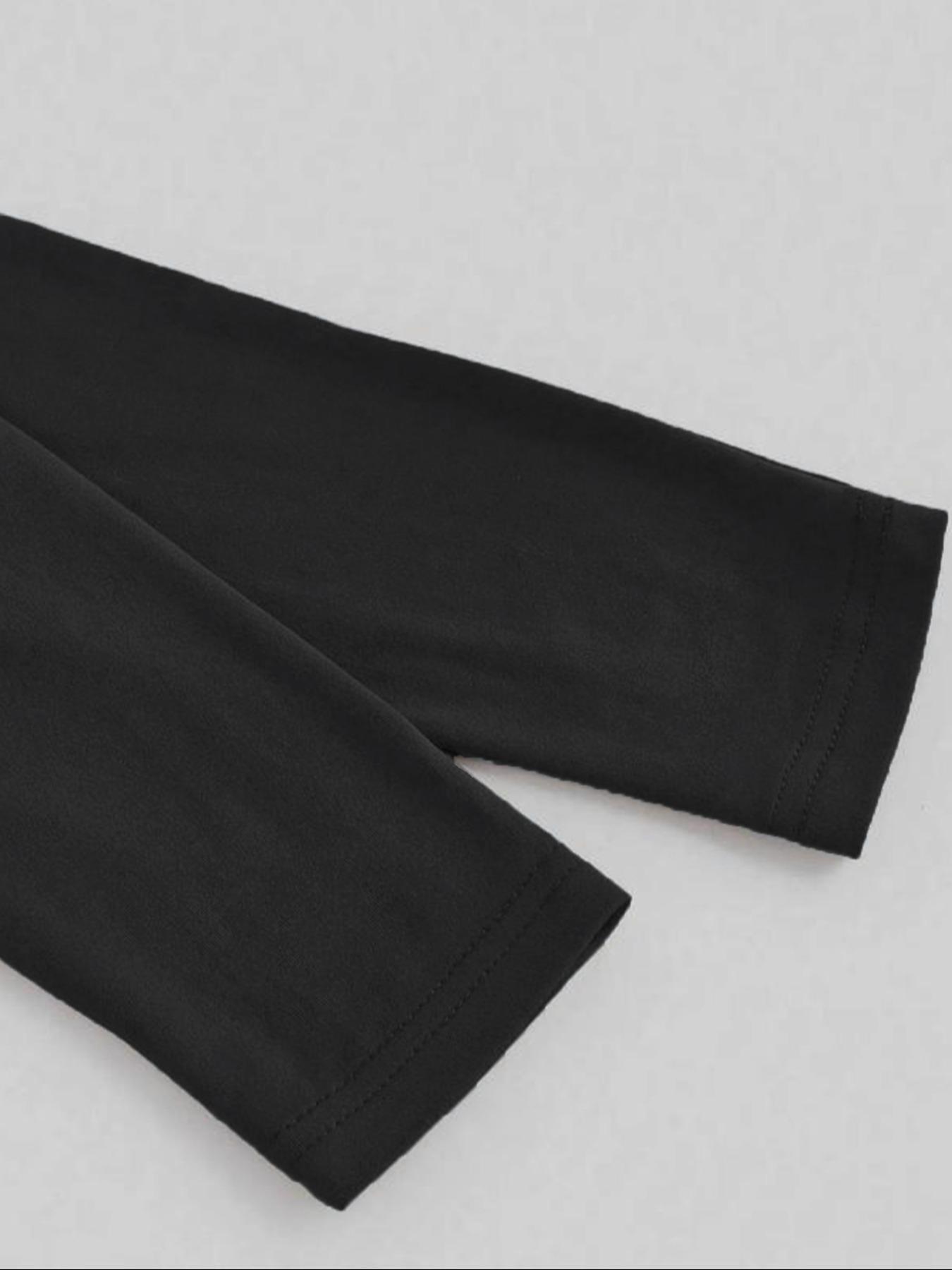 Men's Classic 3-Piece Set with Bull Pattern Print Long Sleeve T-Shirt, Casual Spring & Fall Layering Top, Fitted Comfortable Attire, Athletic Sports Clothing