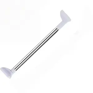 Adjustable Drill-Free Telescopic Tension Rod, Stainless Steel, No-Damage Installation, for Clothes & Curtains, Bathroom, Closet, Window