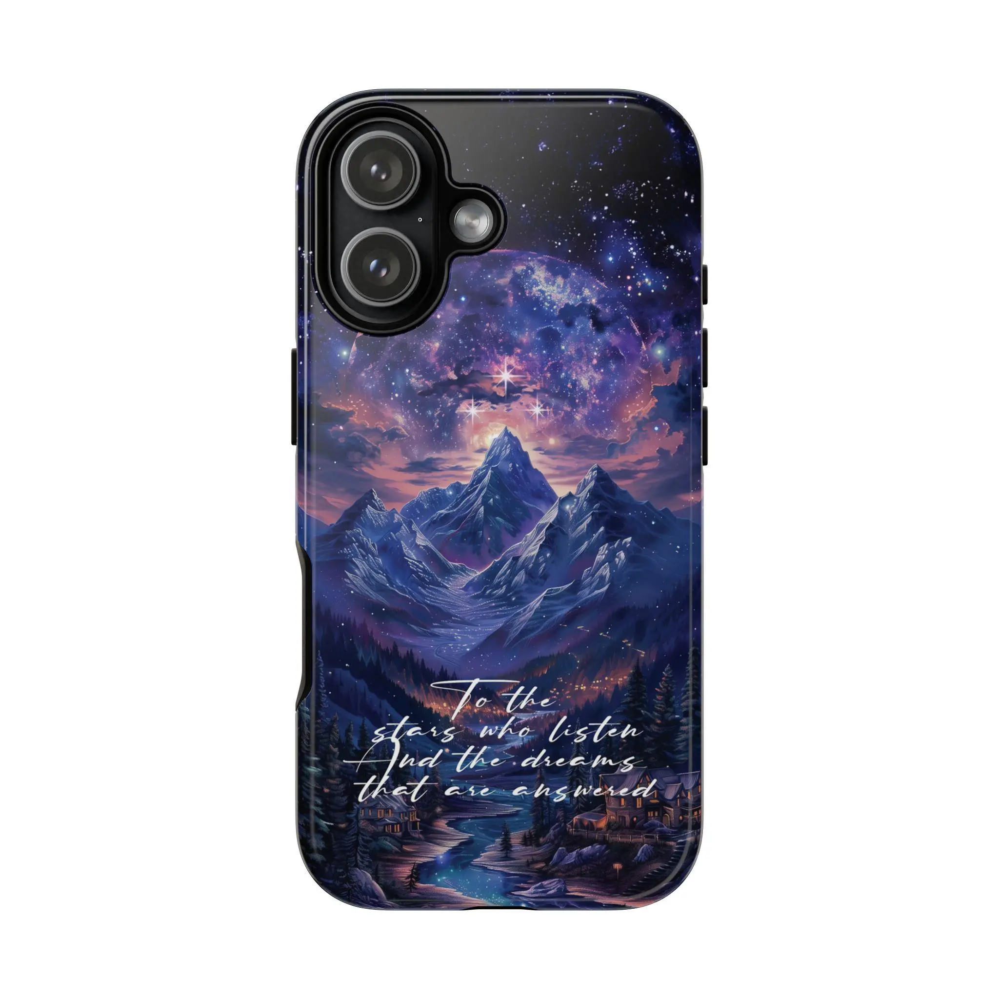 Velaris Night Court Phone Case: ACOTAR Rhysand Gift, Protective Cover Suitable for iPhone 17-11 Pro Max/Plus and  Samsung Galaxy S23-25